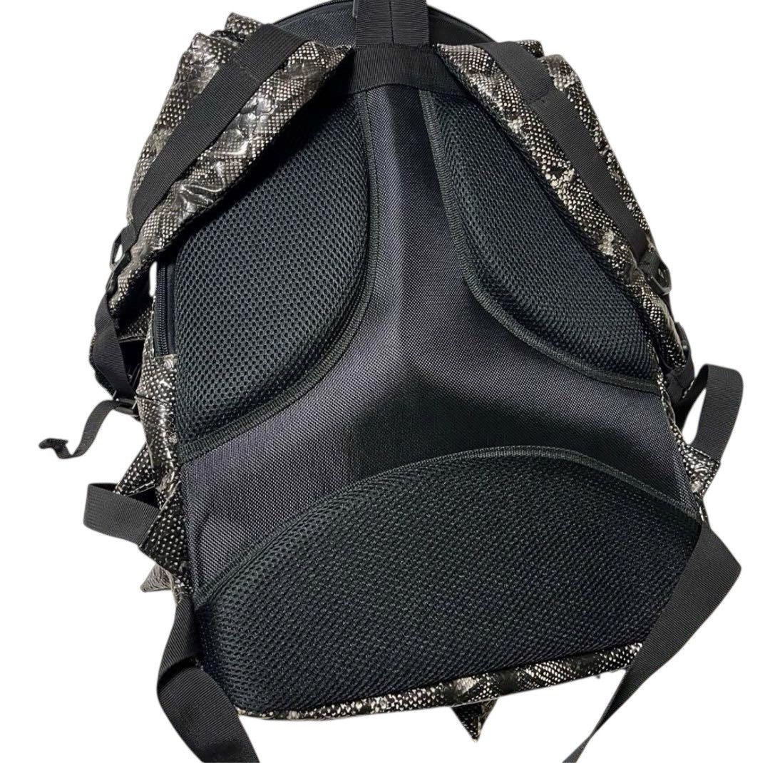 Japanese Brand Spiky bag backpack snake print python print unique Size ONE SIZE - 9 Thumbnail