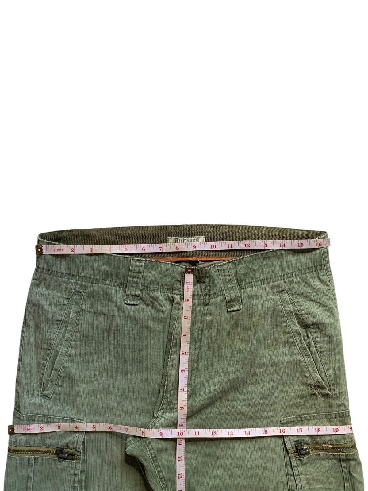 Japanese Brand Vintage Japanese Brand Baggy Style Cargo Denim Pants Size US 33 - 10 Thumbnail