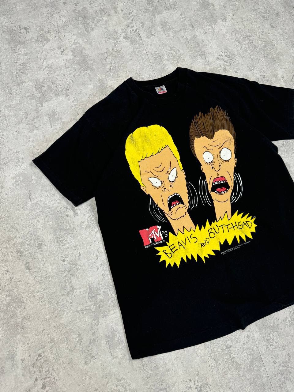 Mtv Vintage 1993 Beavis & Butthead T Shirt MTV! "Scared" Size XL Size US XL / EU 56 / 4 - 2 Thumbnail