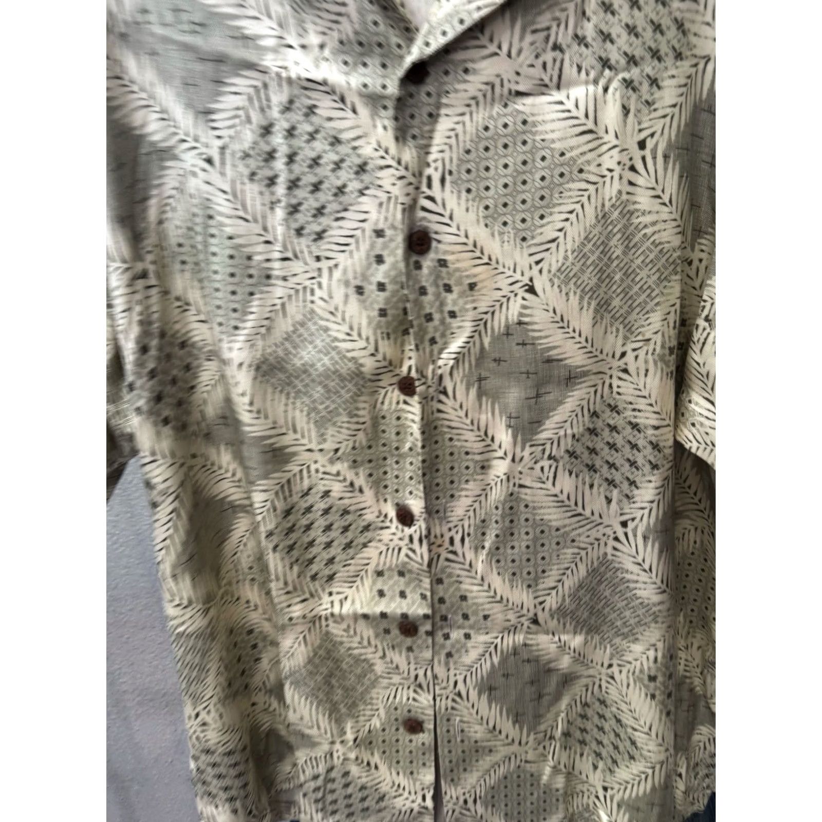 Tommy Bahama Tommy Bahama Shirt Short Sleeve Button Up Pattern M Multicolor Mens Silk Artwork Shirt Size US M / EU 48-50 / 2 - 4 Thumbnail
