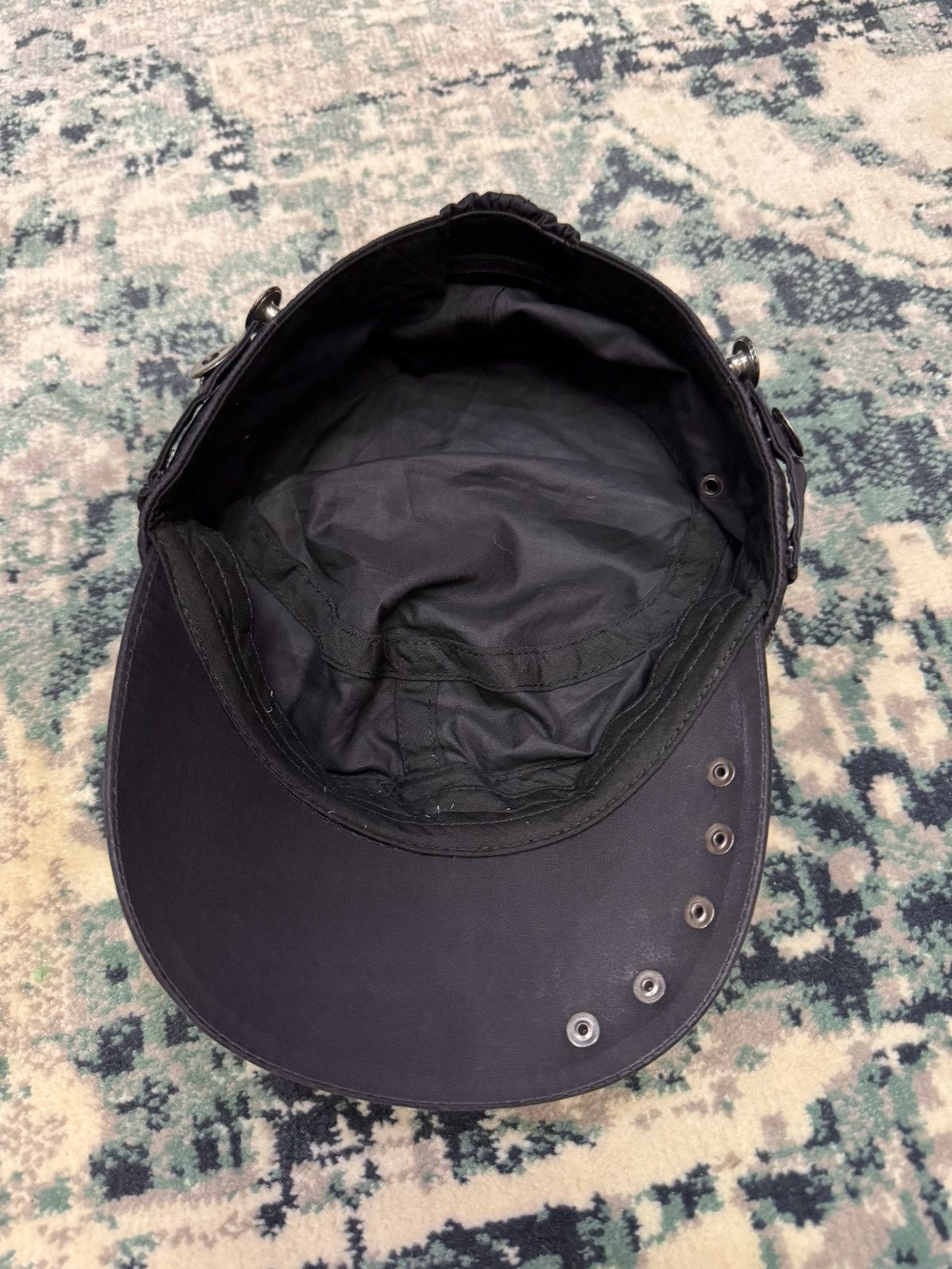 Japanese Brand SKULL STUDDED PAINTER CAP HAT Size ONE SIZE - 5 Thumbnail
