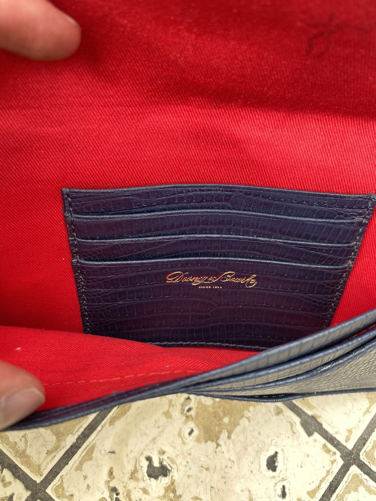 Dooney & Bourke Alligator leather clutch wallet Size ONE SIZE - 3 Thumbnail
