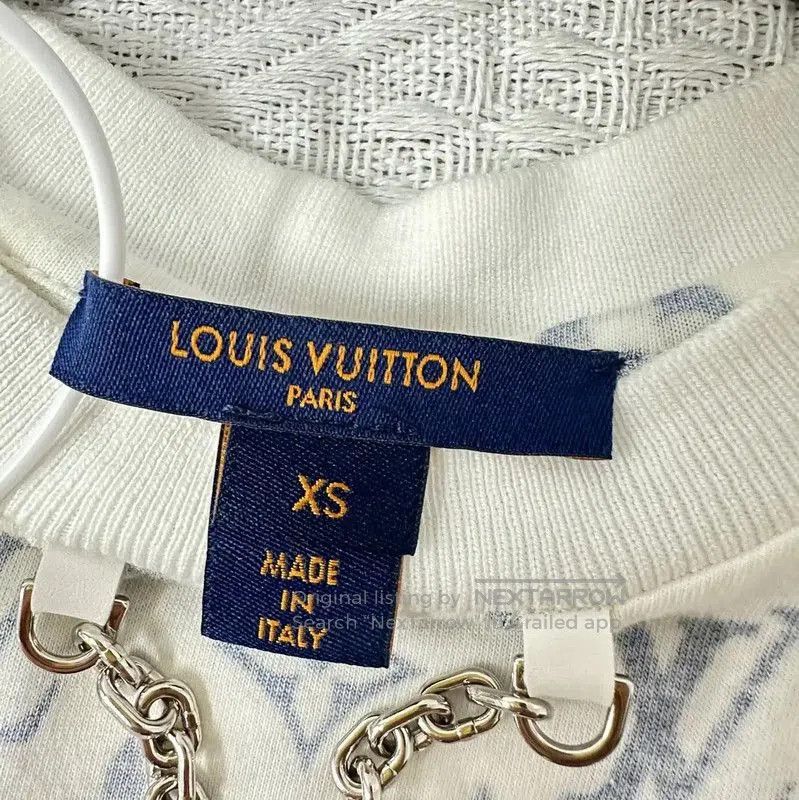 Louis Vuitton Louis Vuitton Summer White Cotton T. Size XS / US 0-2 / IT 36-38 - 4 Thumbnail