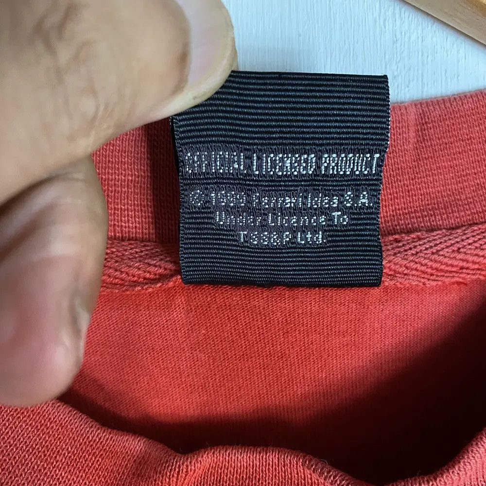 Ferrari Vintage 90's FERRARI Big Logo Graphic Faded Tee Shirt Size US S / EU 44-46 / 1 - 9 Thumbnail