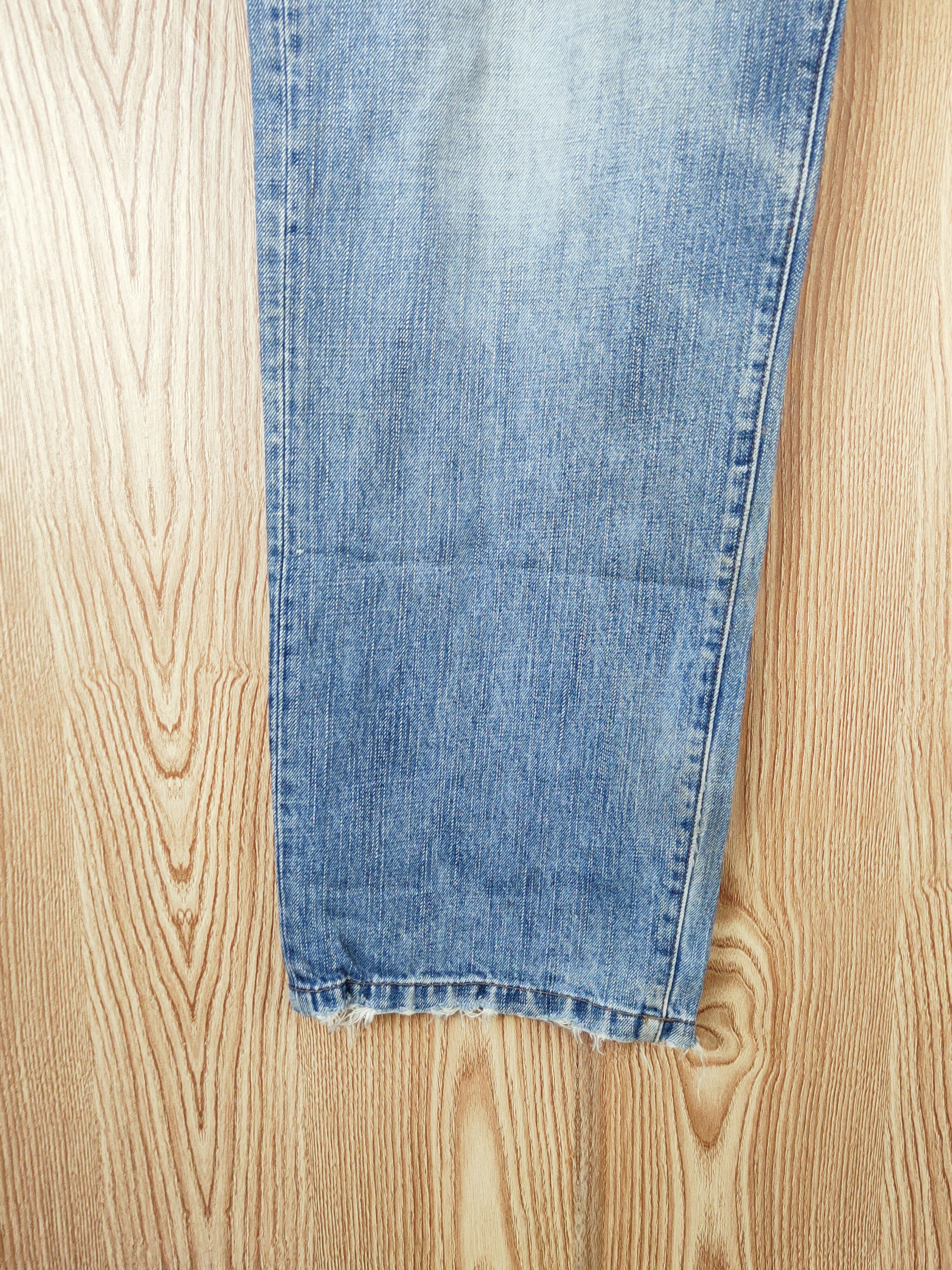 Brooklyn Industries Brooklyn Industries Blue Faded Distressed Ripped Jeans #W938 Size US 34 / EU 50 - 4 Thumbnail