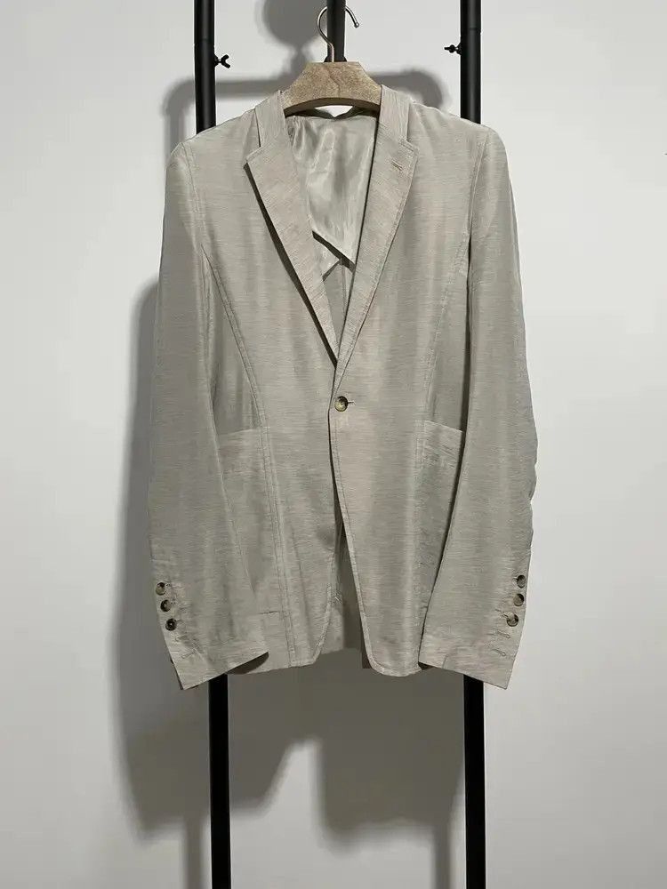 Sz 48 Rick Owens Thin Material Blazer Jacket