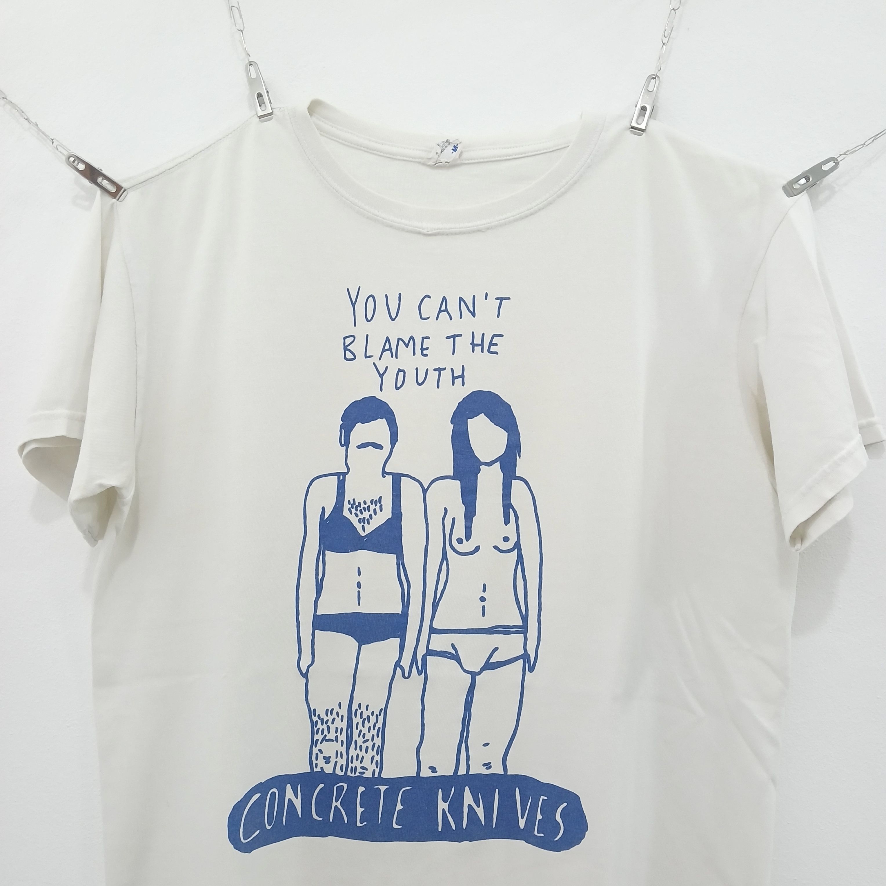 Band Tees CONCRETE KNIVES Indie Pop Band Vintage Tee 00's *Rare Size US M / EU 48-50 / 2 - 2 Thumbnail