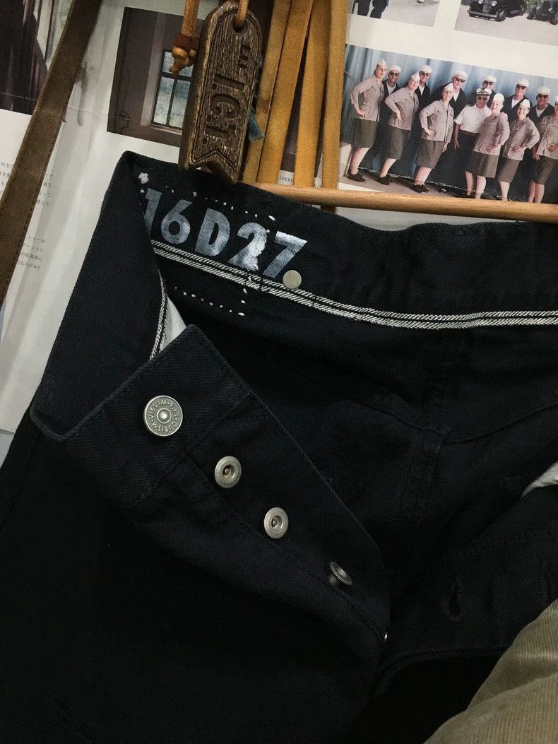 Visvim VISVIM 21AW ICT CMYK W32 L30 16D27 BLACK DMGD 27 Ruined was Size US 32 / EU 48 - 4 Thumbnail