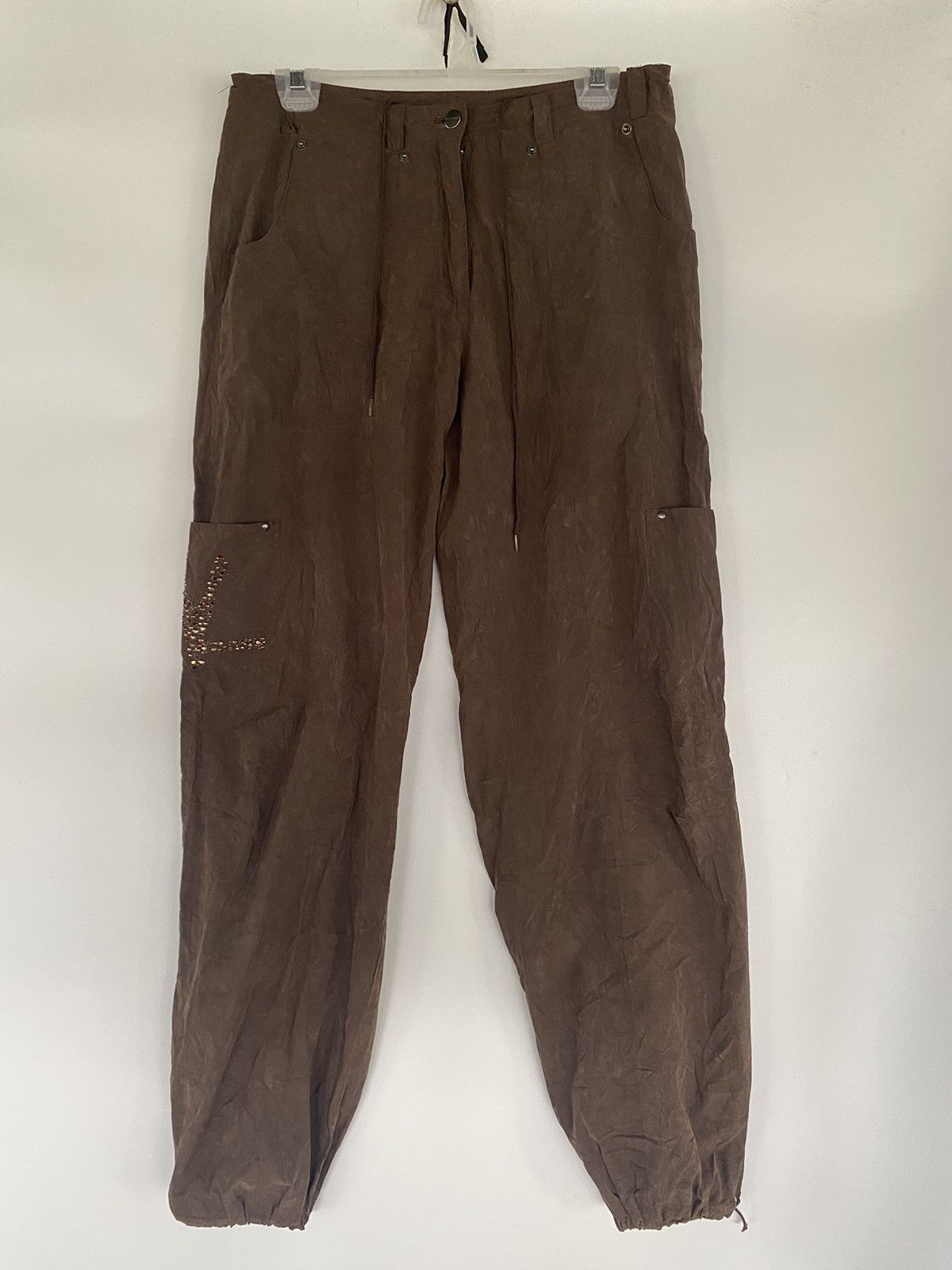 Japanese Brand Vintage Anni Luce VCG Brown Hip Hop Dancer Pants Size 30" / US 8 / IT 44 - 1 Thumbnail