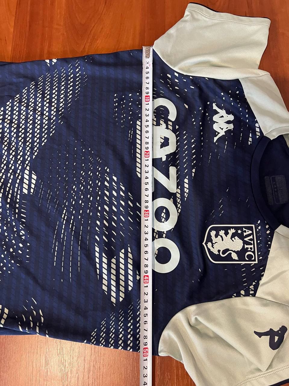 Kappa 2021/22 ASTON VILLA TRAINING SOCCER JERSEY FOOTBALL SHIRT L Size US L / EU 52-54 / 3 - 14 Thumbnail