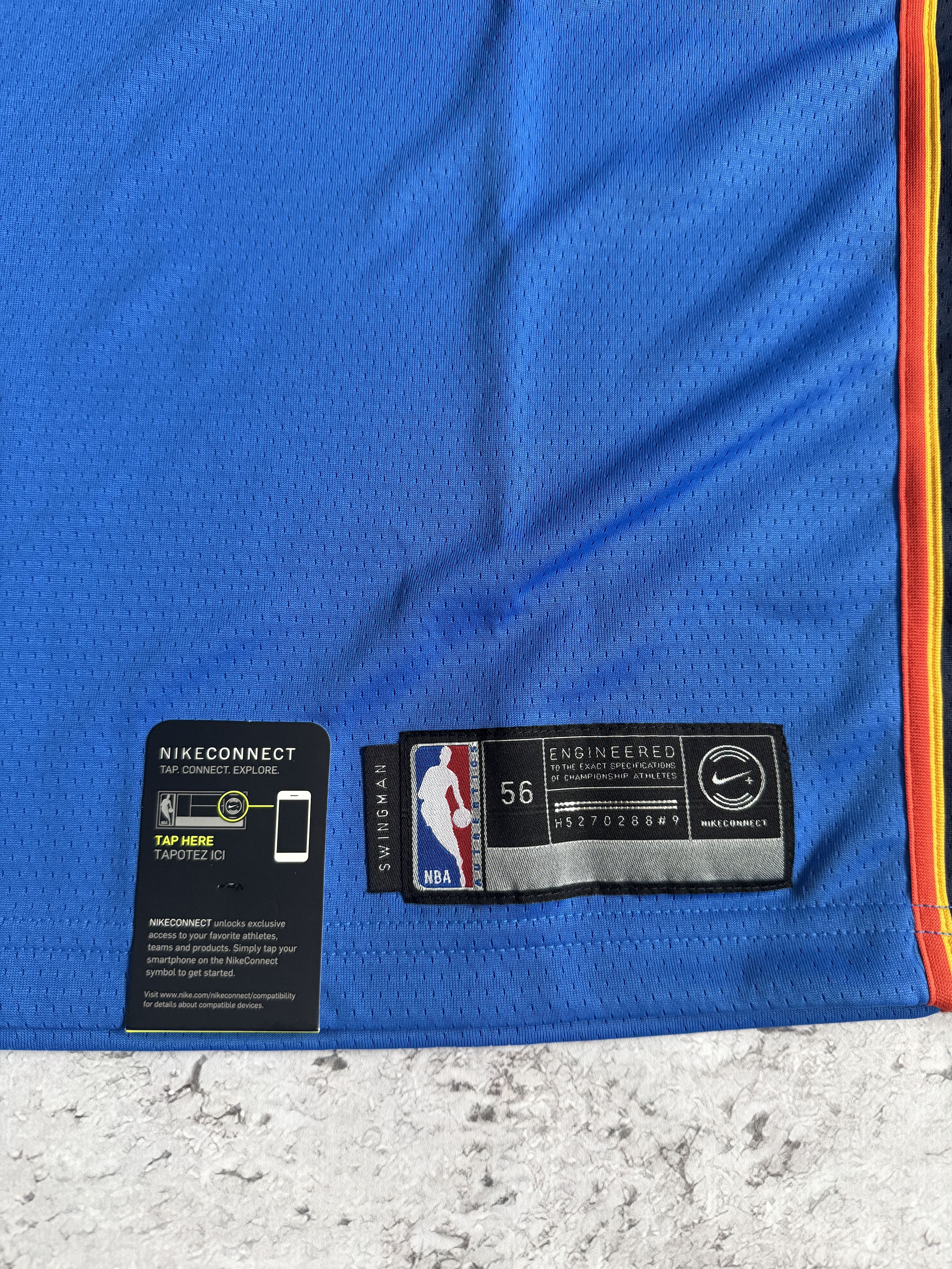 Nike Oklahoma City BLANK Swingman Jersey NIKE SIZE 2XL Size US XXL / EU 58 / 5 - 5 Thumbnail