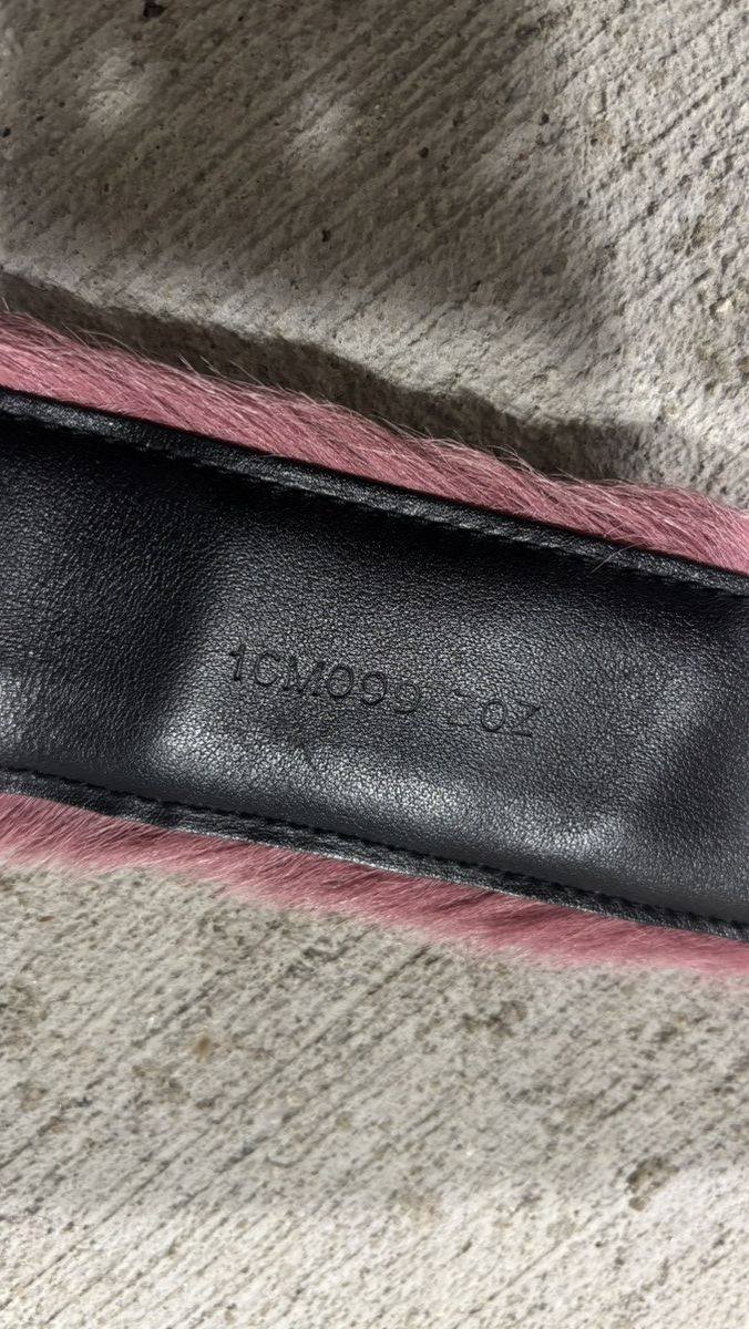 Prada Prada Fur Belt Size 30 - 20 Thumbnail