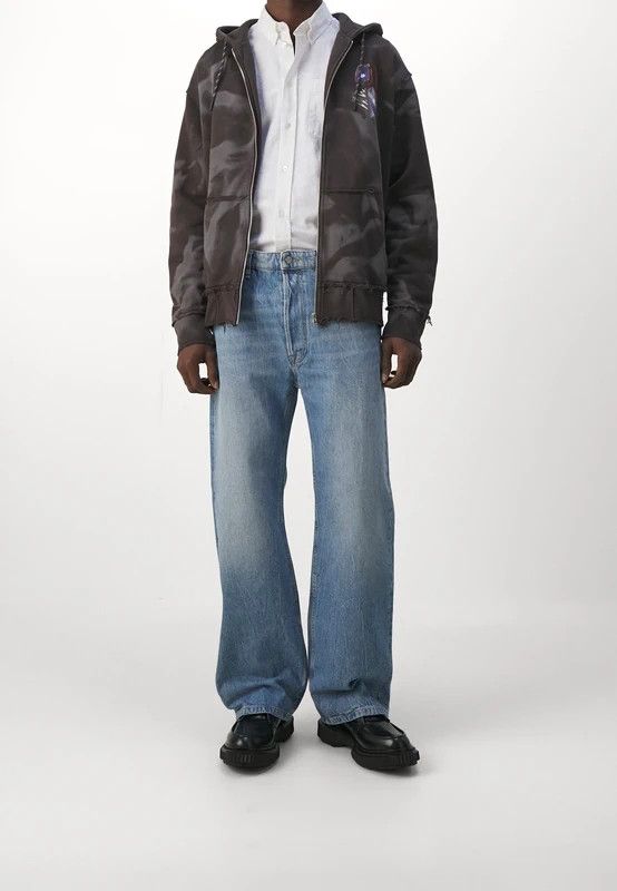 Acne Studios $340 - Hades Floral Zip - Dark Coffee Size US M / EU 48-50 / 2 - 2 Thumbnail