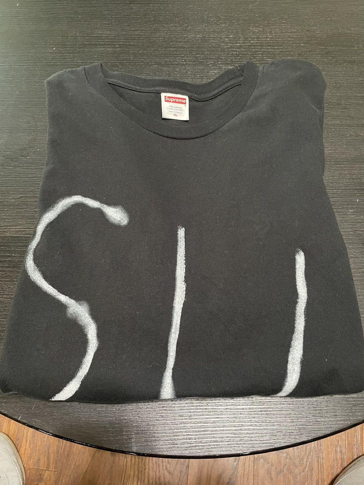 Supreme Authentic Supreme black graphic tee in size XL. Size US XL / EU 56 / 4 - 3 Thumbnail