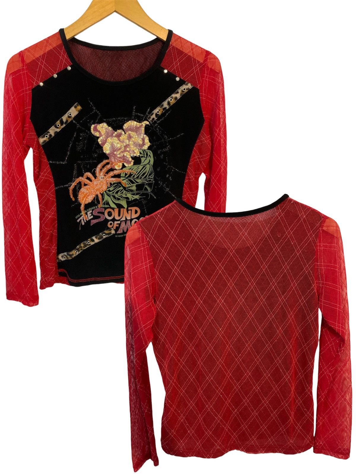 Beauty Beast × Hysteric Glamour × If Six Was Nine Japanese poem long sleeve mesh gothic styel Size US S / EU 44-46 / 1 - 1 Thumbnail