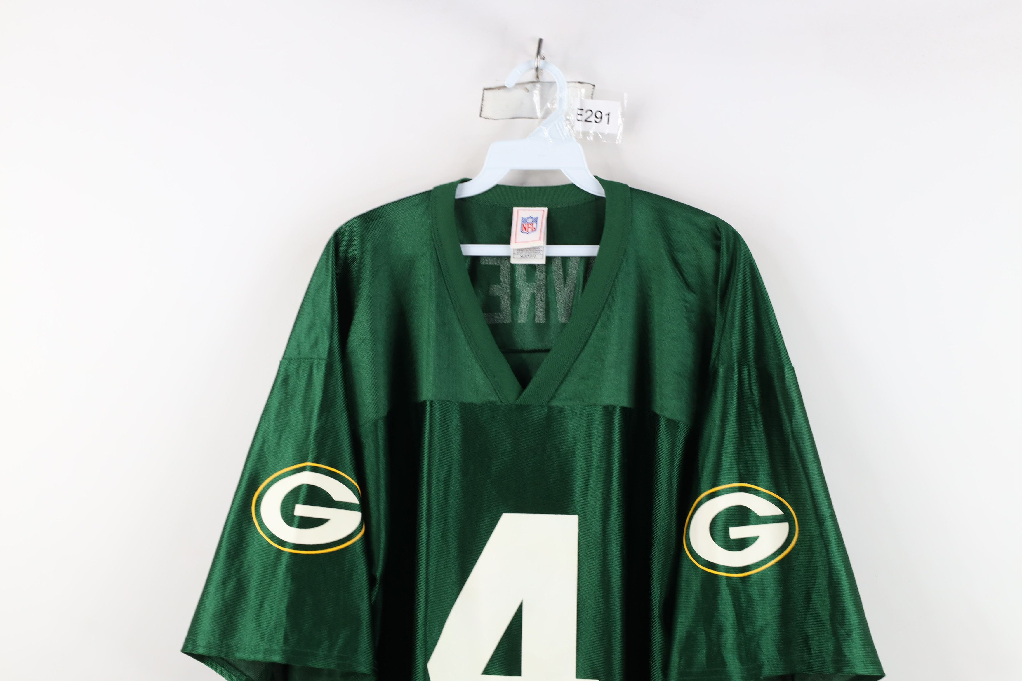 Vintage Vintage 90s Green Bay Packers Football Jersey Green #4 Size US XL / EU 56 / 4 - 2 Thumbnail