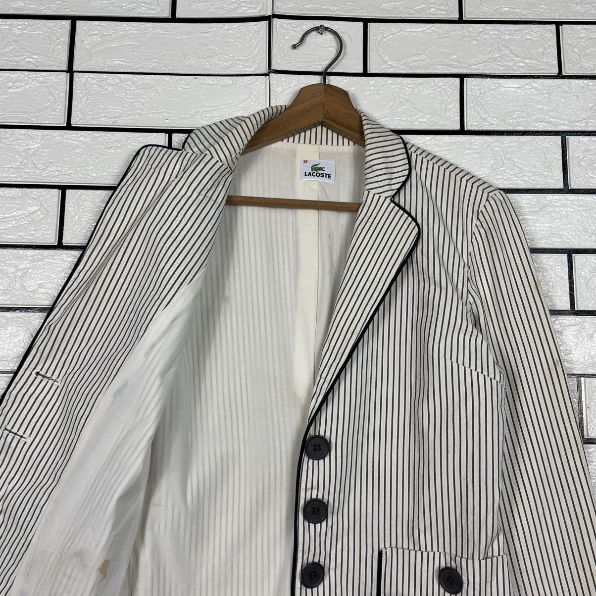 Lacoste Lacoste Stripe Women Jacket Size S / US 4 / IT 40 - 10 Thumbnail