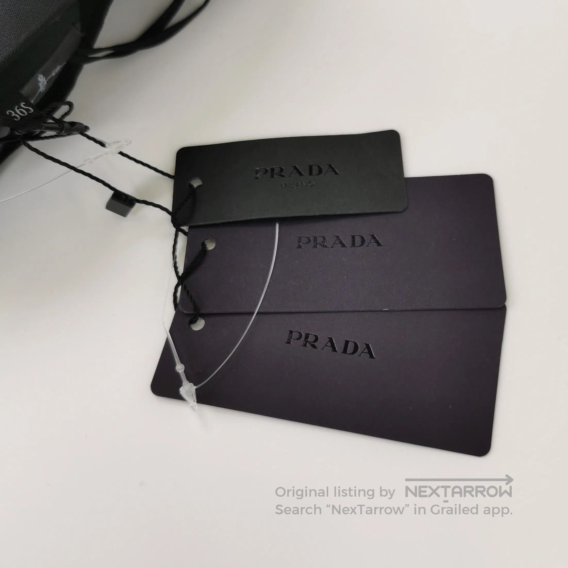 Prada Prada Black Wool Blend Long Trousers Size 36 . Size 35" - 3 Thumbnail