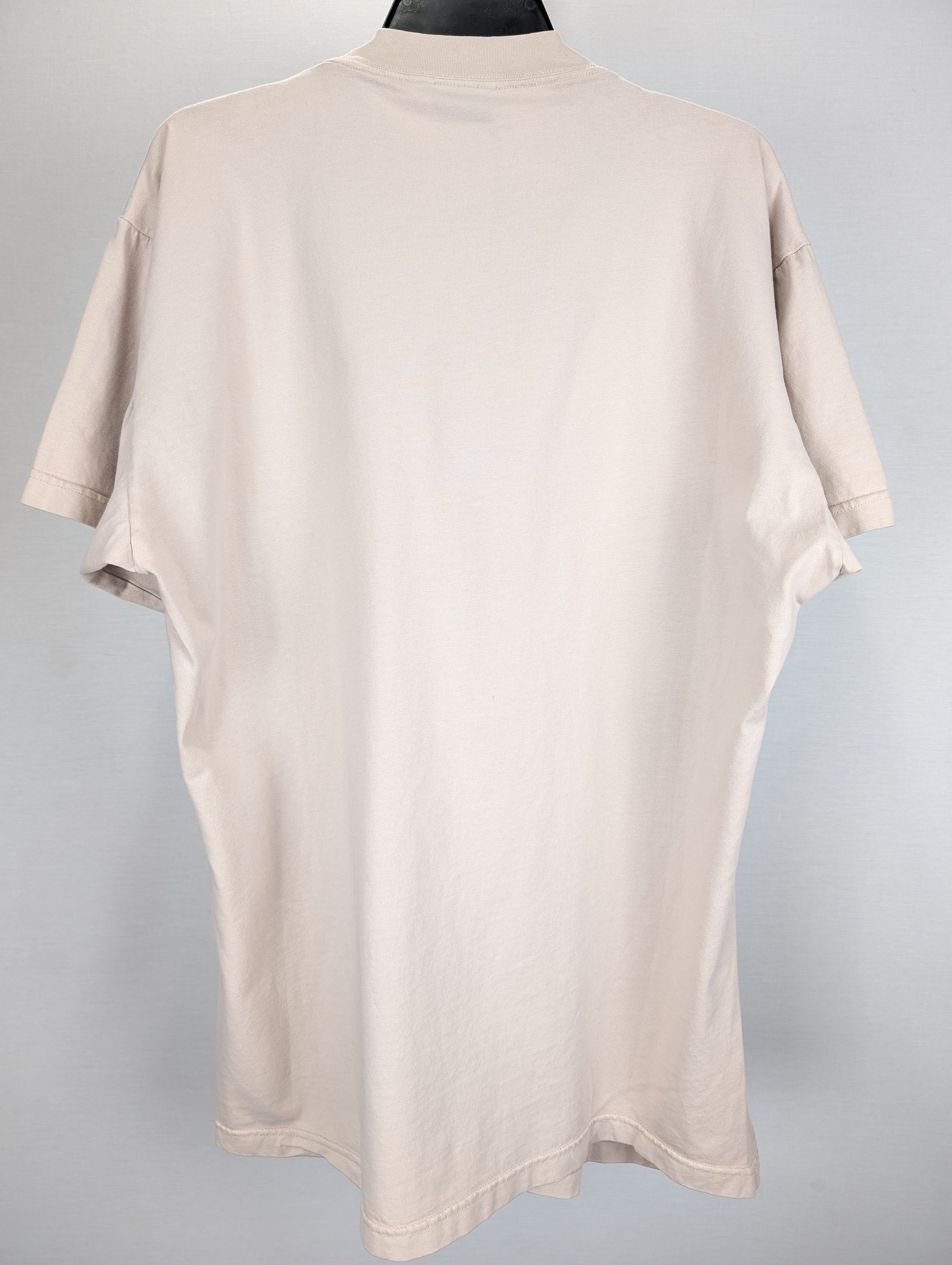 Balenciaga o1rshd1 Q:2 / Vintage Unity Stretched Out T-Shirt Beige Size US M / EU 48-50 / 2 - 9 Thumbnail