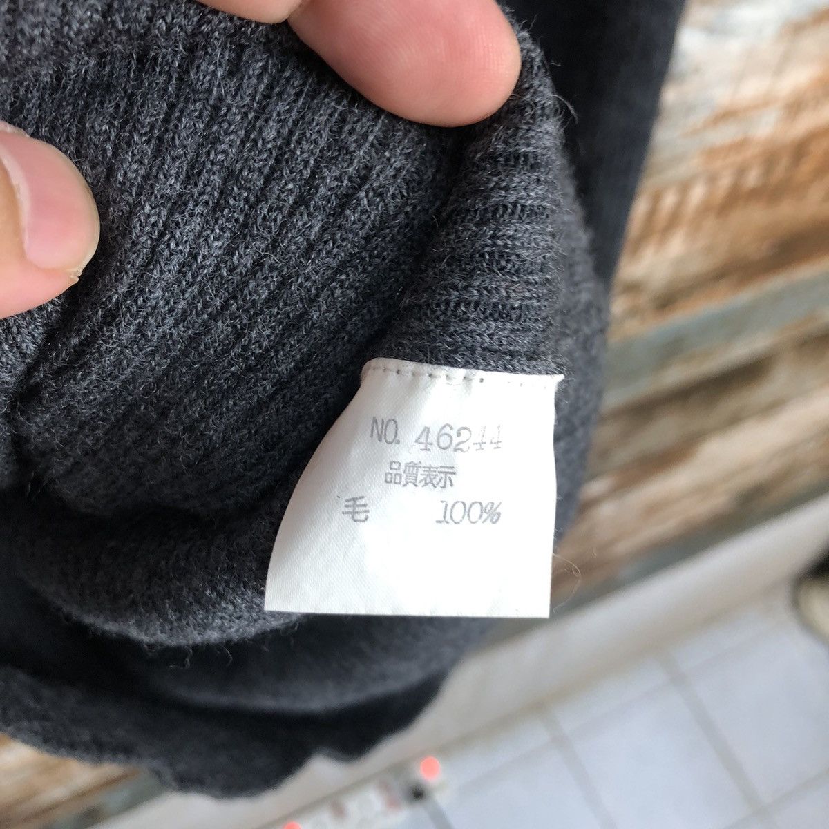 Homespun Knitwear × Japanese Brand Seven Island Grey Knitwear #A1356 Size M / US 6-8 / IT 42-44 - 11 Thumbnail