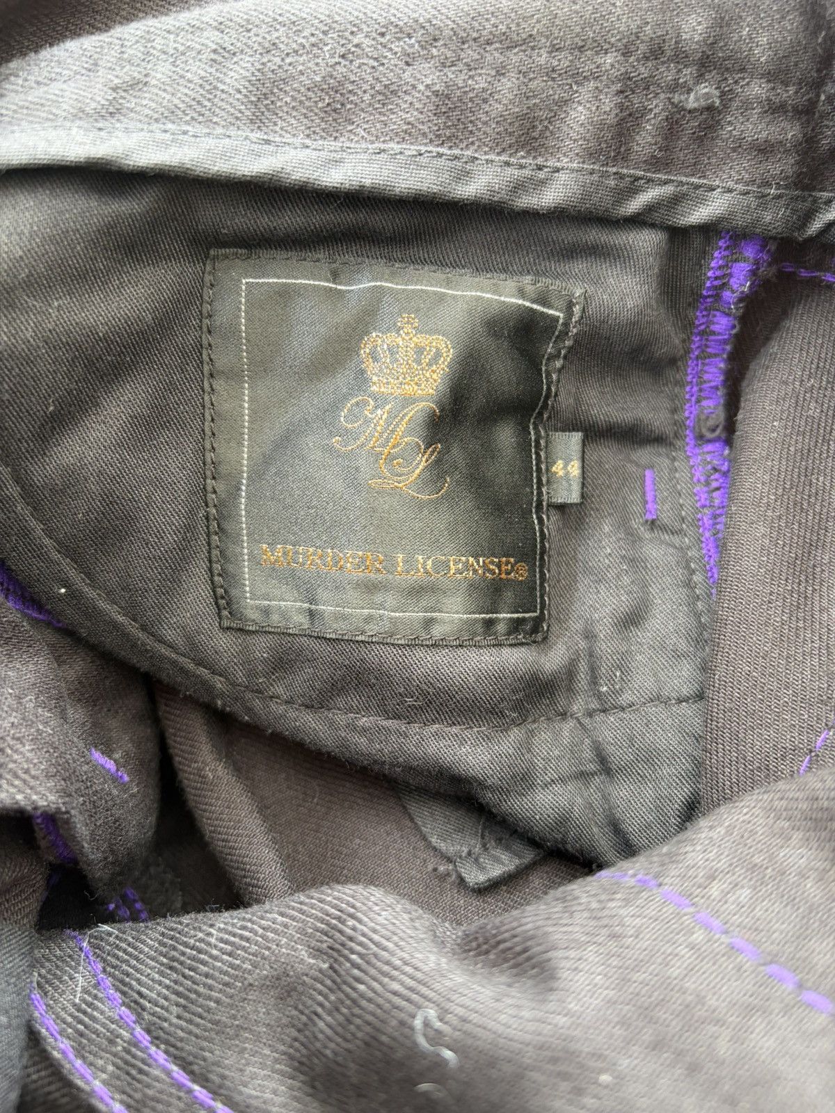 Murder License Murder License Flare Low Rise Jeans Size US 30 / EU 46 - 4 Thumbnail