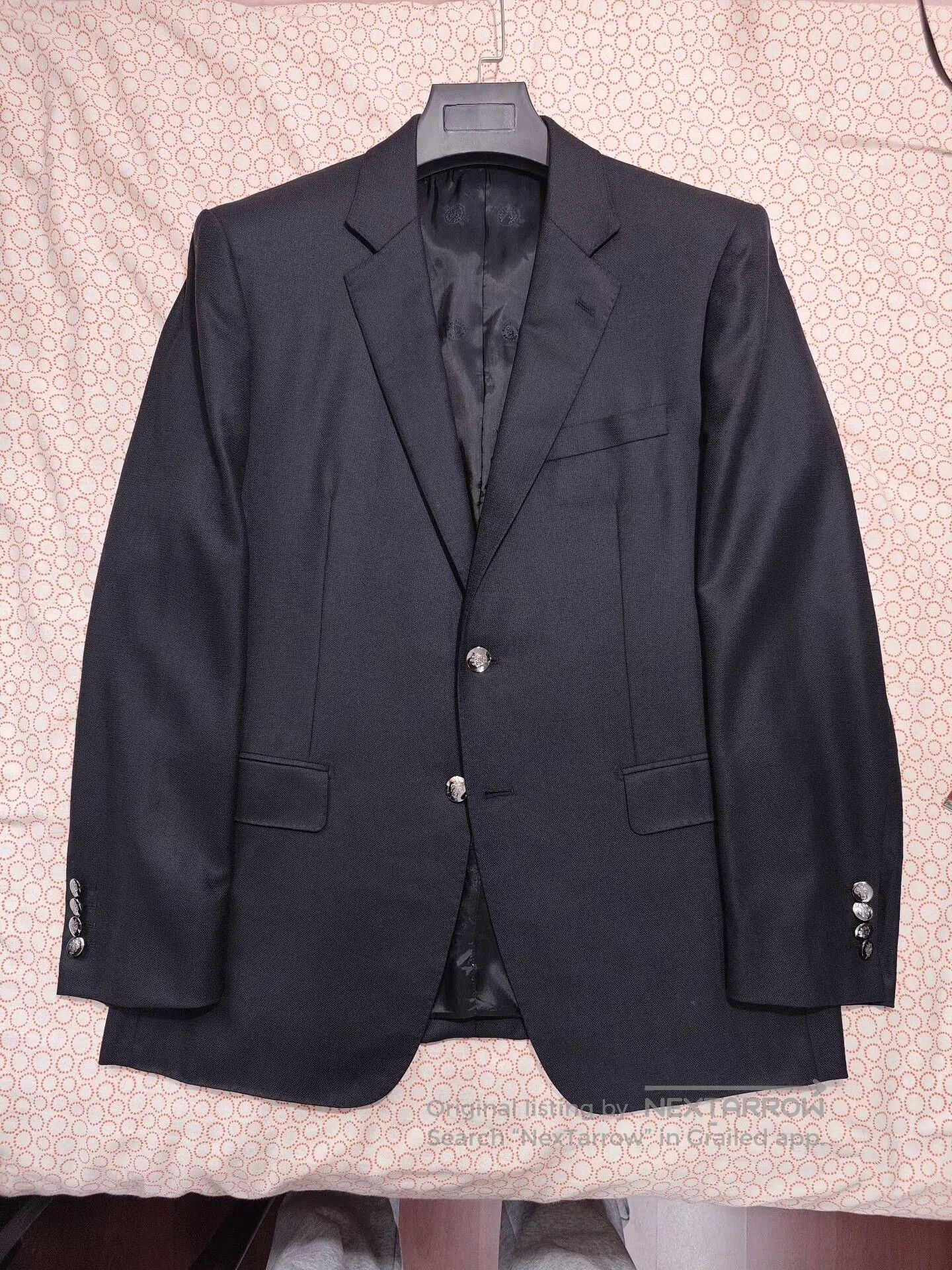 Ermenegildo Zegna Custom Zegna Black Wool Suit. Size US M / EU 48-50 / 2 - 5 Thumbnail