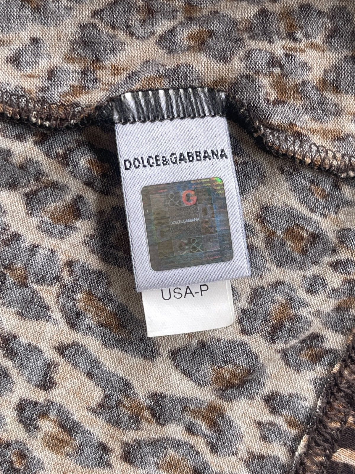 Dolce & Gabbana D&G Viscose Leopard Print Beachwear Size S / US 4 / IT 40 - 6 Thumbnail