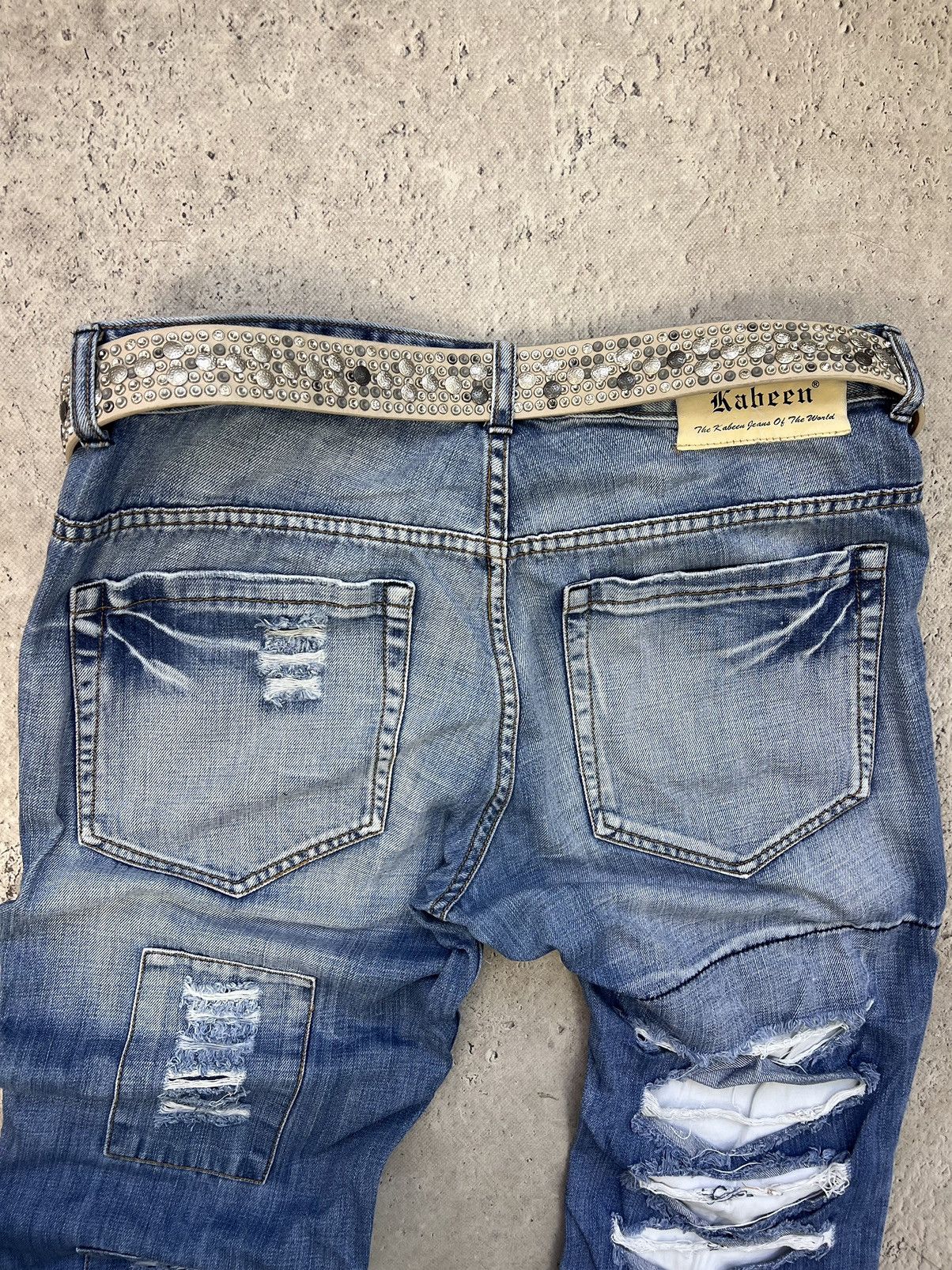 Diesel × Japanese Brand VINTAGE JAPANESE RUSTY FADED DISTRESSED PANTS+belt Size US 36 / EU 52 - 13 Thumbnail
