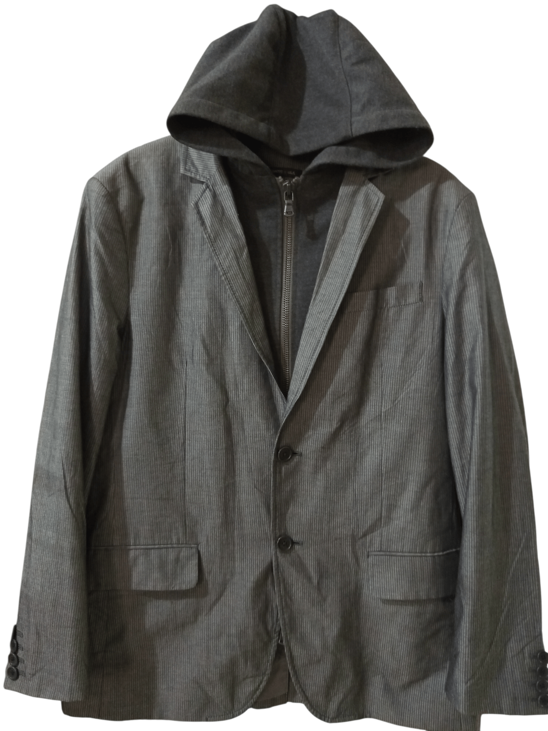 John Varvatos John Varvatos Hooded Blazer Size US L / EU 52-54 / 3 - 7 Thumbnail