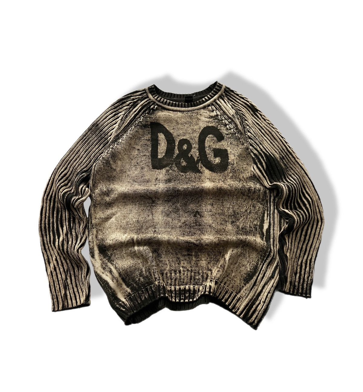 Dolce & Gabbana Knit Sweatshirt Avant-garde Vintage