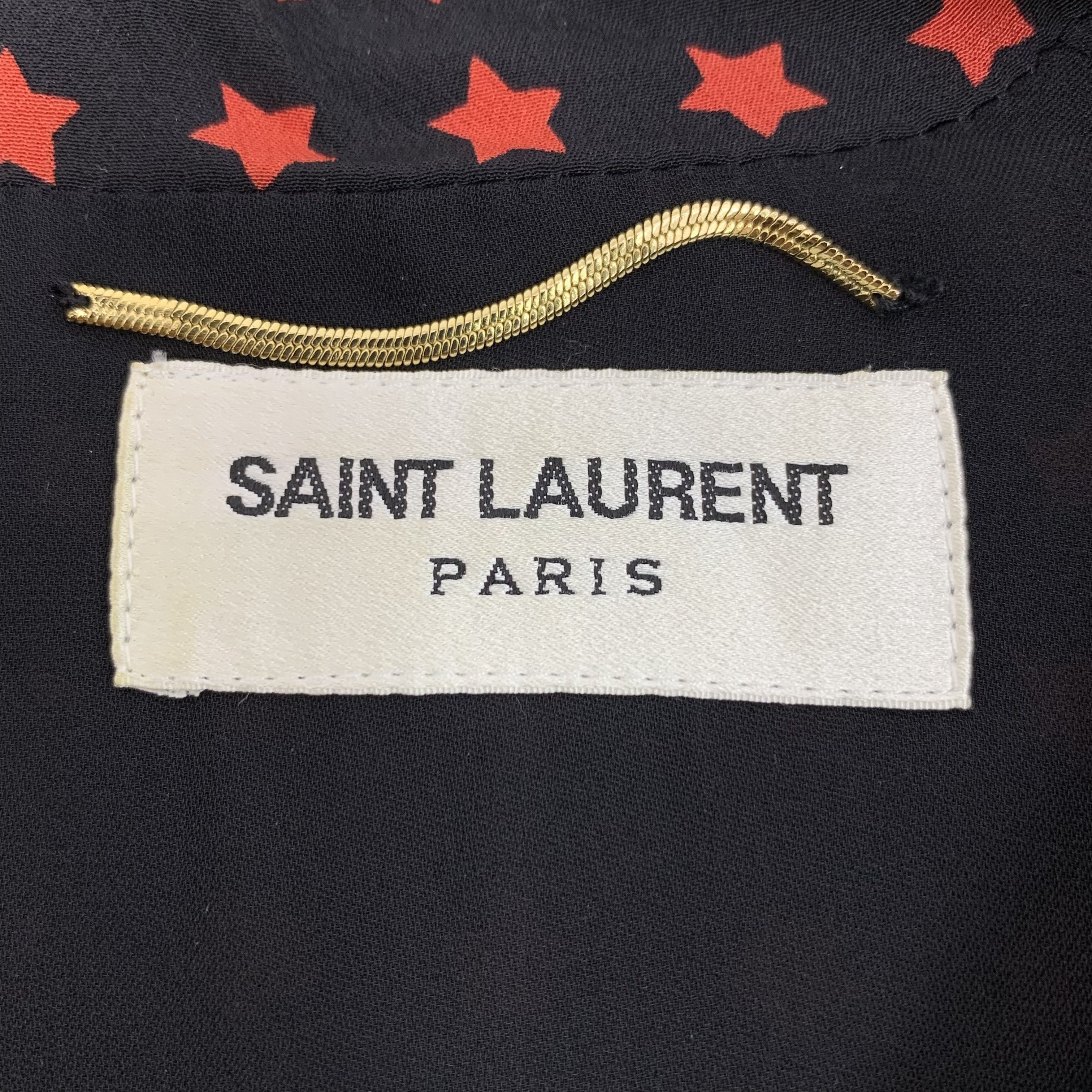 Saint Laurent Paris Saint Laurent Shirt Dress –Colorblock Silk (Size 36) Size XS / US 0-2 / IT 36-38 - 2 Thumbnail