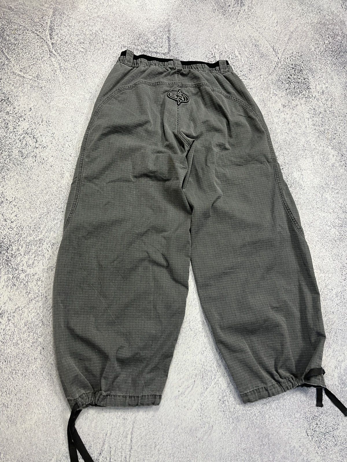 Japanese Brand Basic Pleasure Mode Japanese Cargo Baggy Pants Avant Garde Size 30" / US 8 / IT 44 - 18 Thumbnail