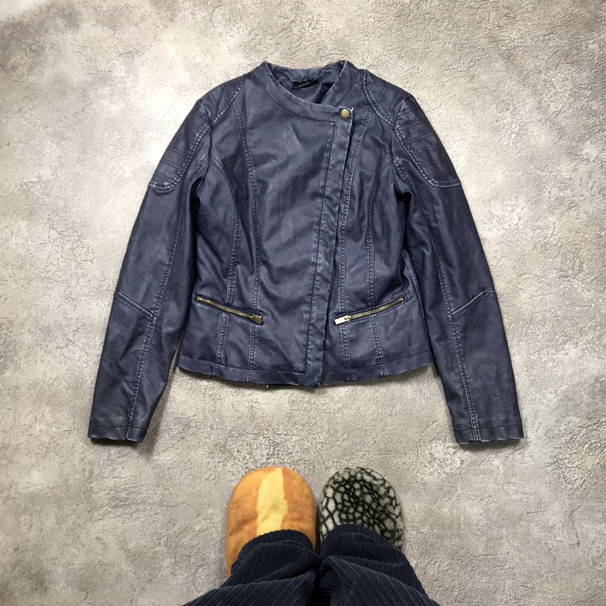 Japanese Brand Vintage Y2K Gypsy Leather Jacket Japanese