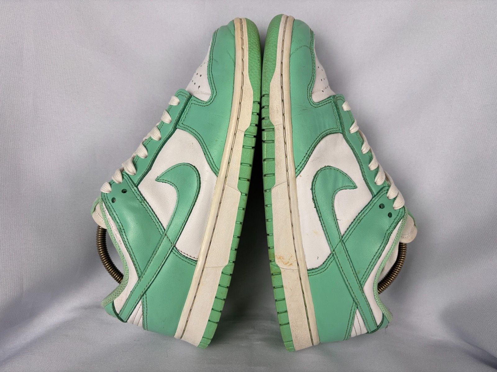 Nike Nike Dunk Low Green Glow White Low Sneakers US 8 UK 5.5 Size US 8 / IT 38 - 9 Thumbnail