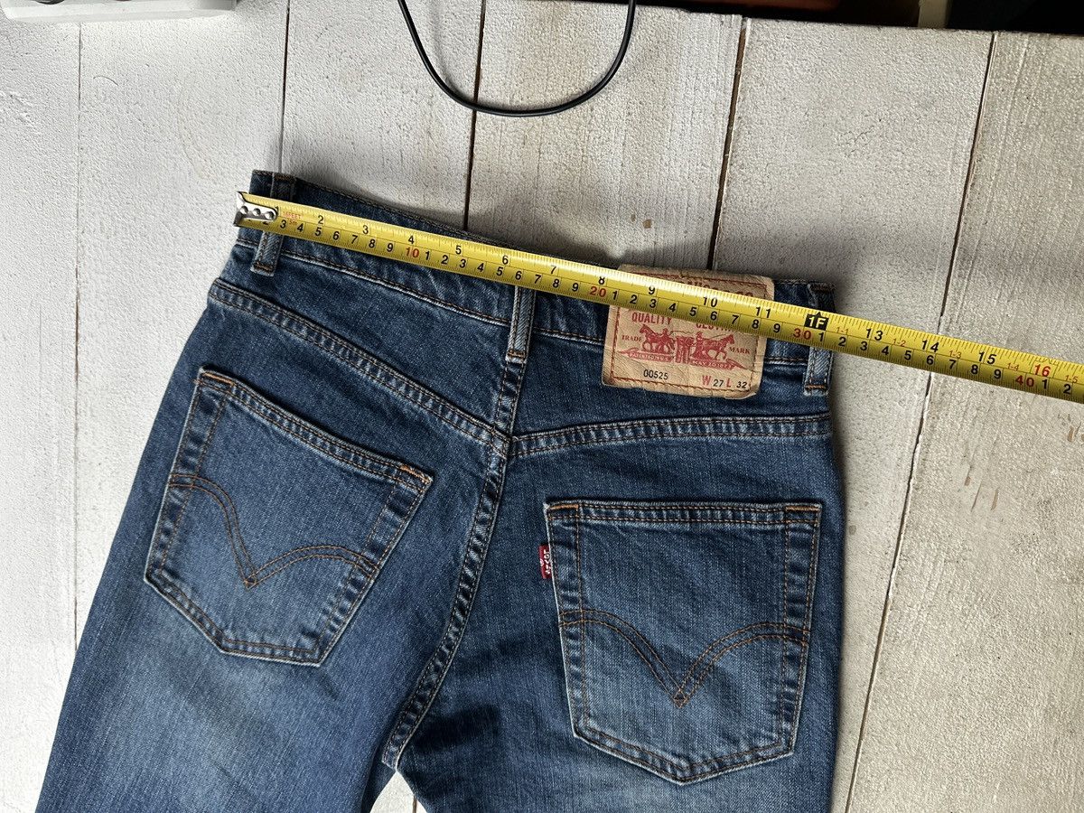 Levi's BOOTCUT🚨Vintage 90s Levis Jeans 00525 Light Wash Denim 525 Size 25" / US 0 / IT 36 - 13 Thumbnail