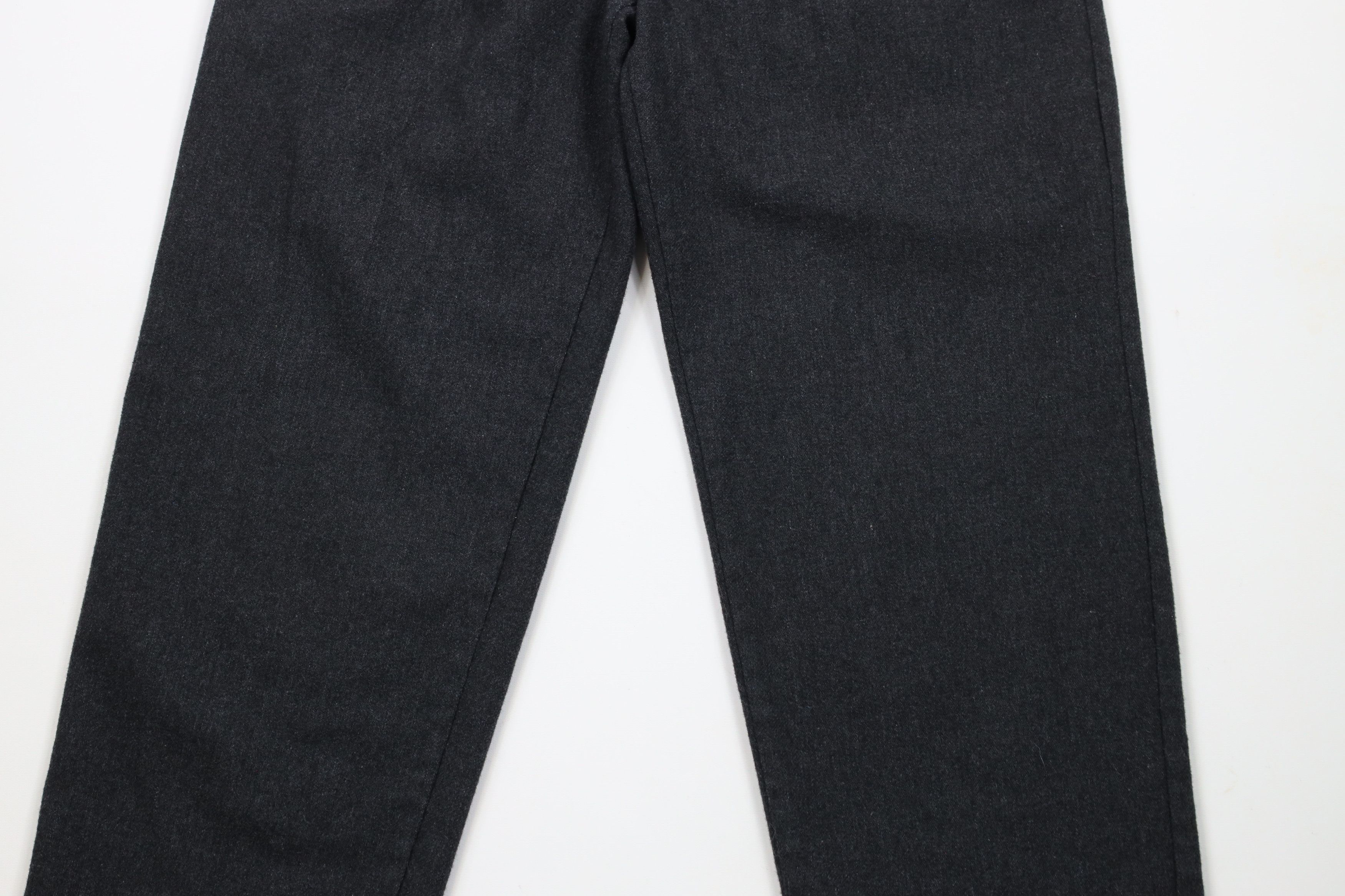 Vintage Vintage 90s Streetwear Pleated Chino Pants Trousers Gray USA Size US 32 / EU 48 - 3 Thumbnail