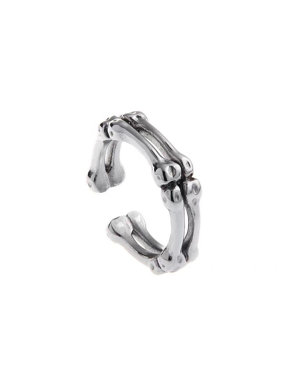 Japanese Brand Skeleton Bone Ring Size ONE SIZE - 5 Thumbnail