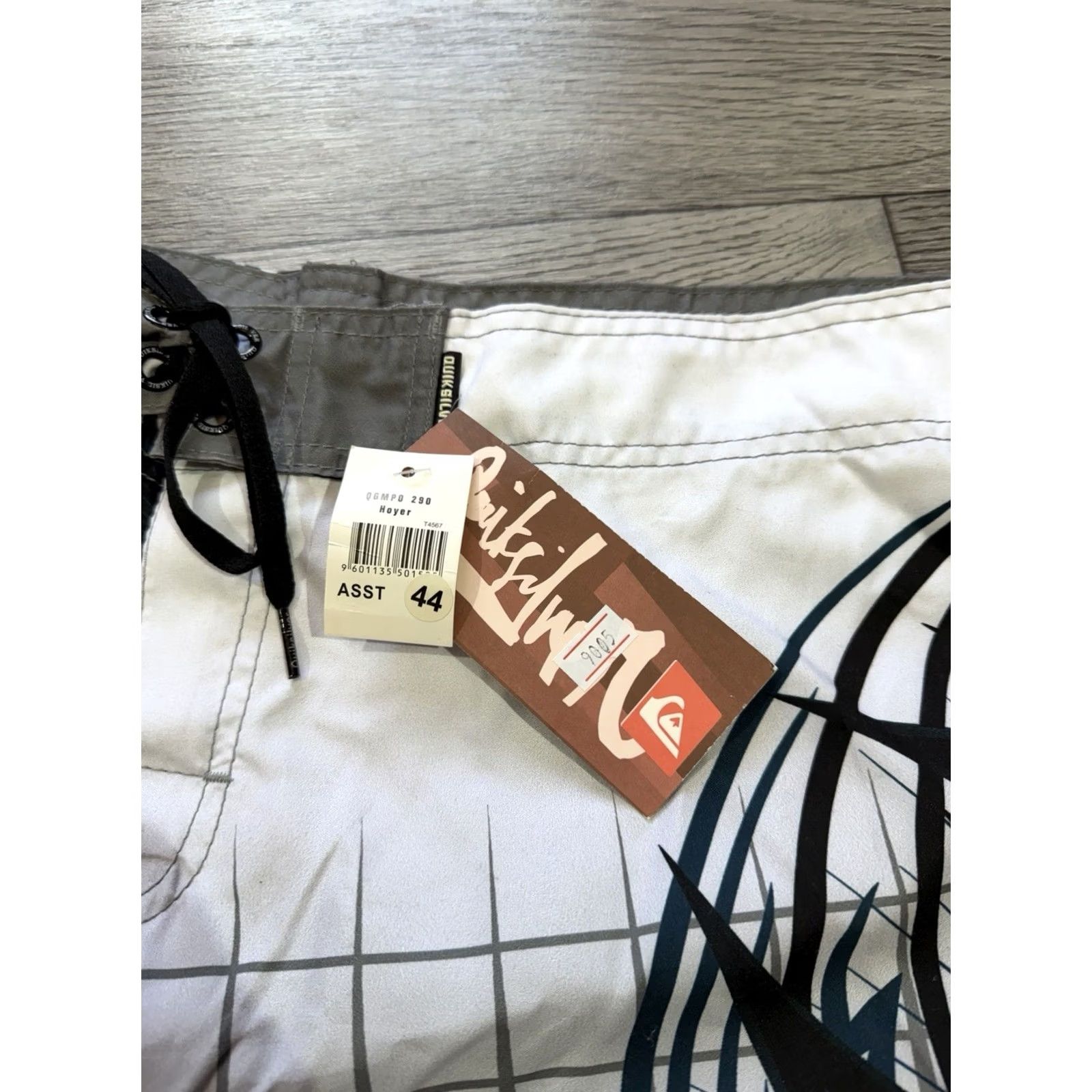 Billabong Quiksilver Surfing Mens Board Shorts Trunks 44 White Cross Iron Trunks Size US 44 / EU 60 - 7 Thumbnail