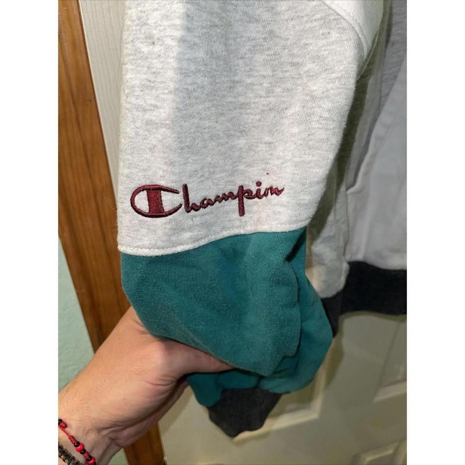 Champion Champion Color Block Hoodie - Stylish & Comfortable Size ONE SIZE - 5 Thumbnail