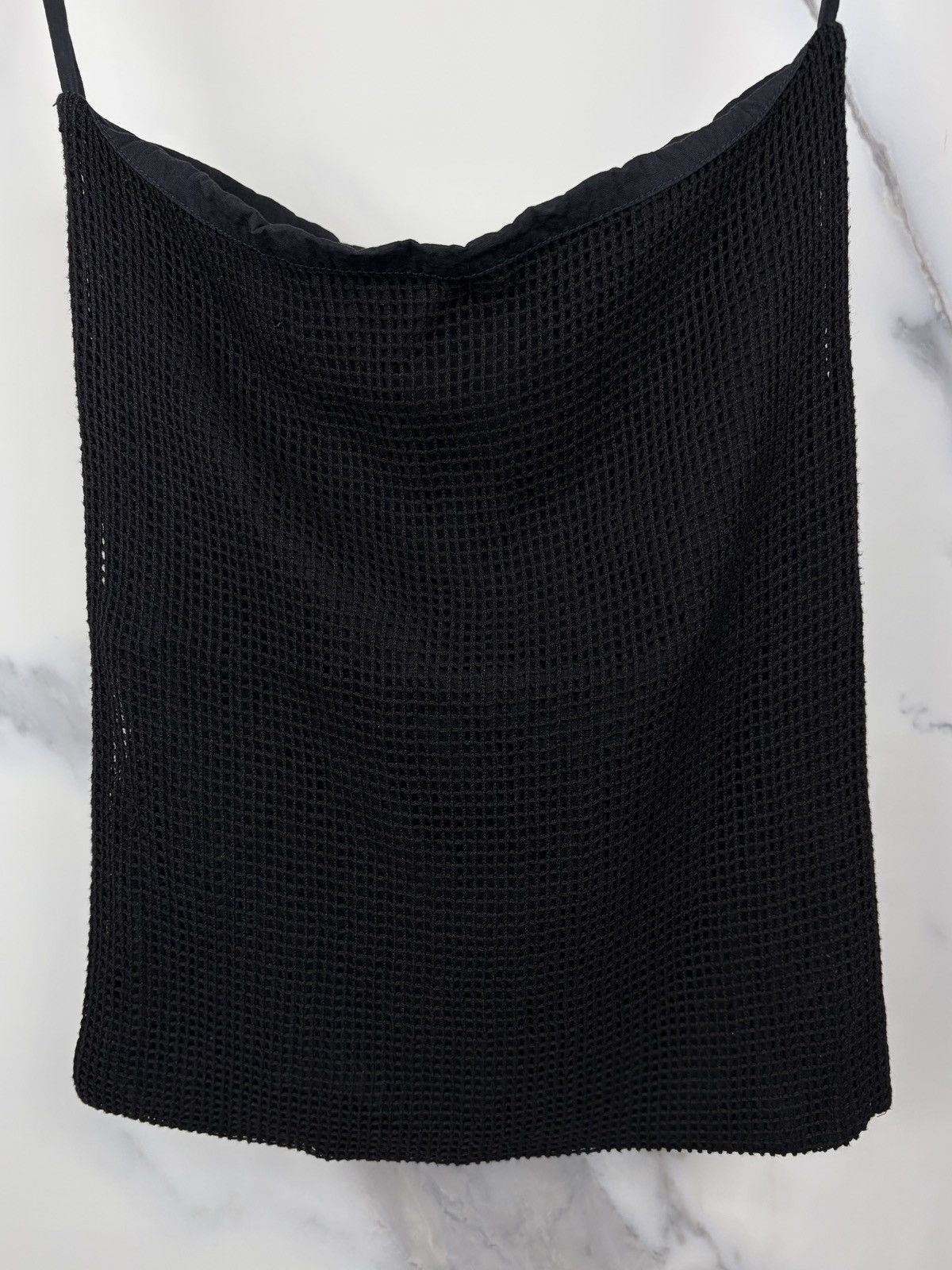 Raf Simons SS03 Raf Simons Consumed Mesh Netted Tote Bag Black Size ONE SIZE - 5 Thumbnail