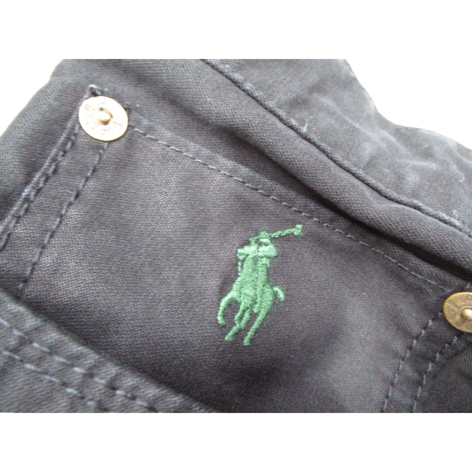 Polo Ralph Lauren Polo Ralph Lauren Pants Mens 36 Black Chino Authentic Dungarees Pony 34x34 Size US M / EU 48-50 / 2 - 5 Thumbnail
