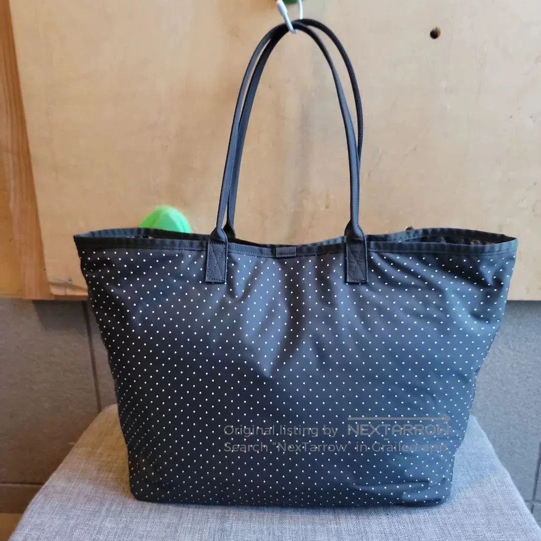 Head Porter HEAD PORTER Black Polka Dot Tote Bag. Size ONE SIZE - 2 Thumbnail