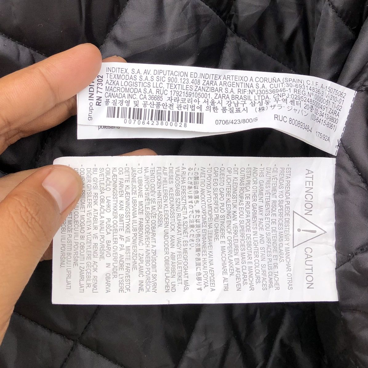 Zara Zara Velvet Lined Quilted Trucker Jacket With Sherpa Collar Size US M / EU 48-50 / 2 - 18 Thumbnail