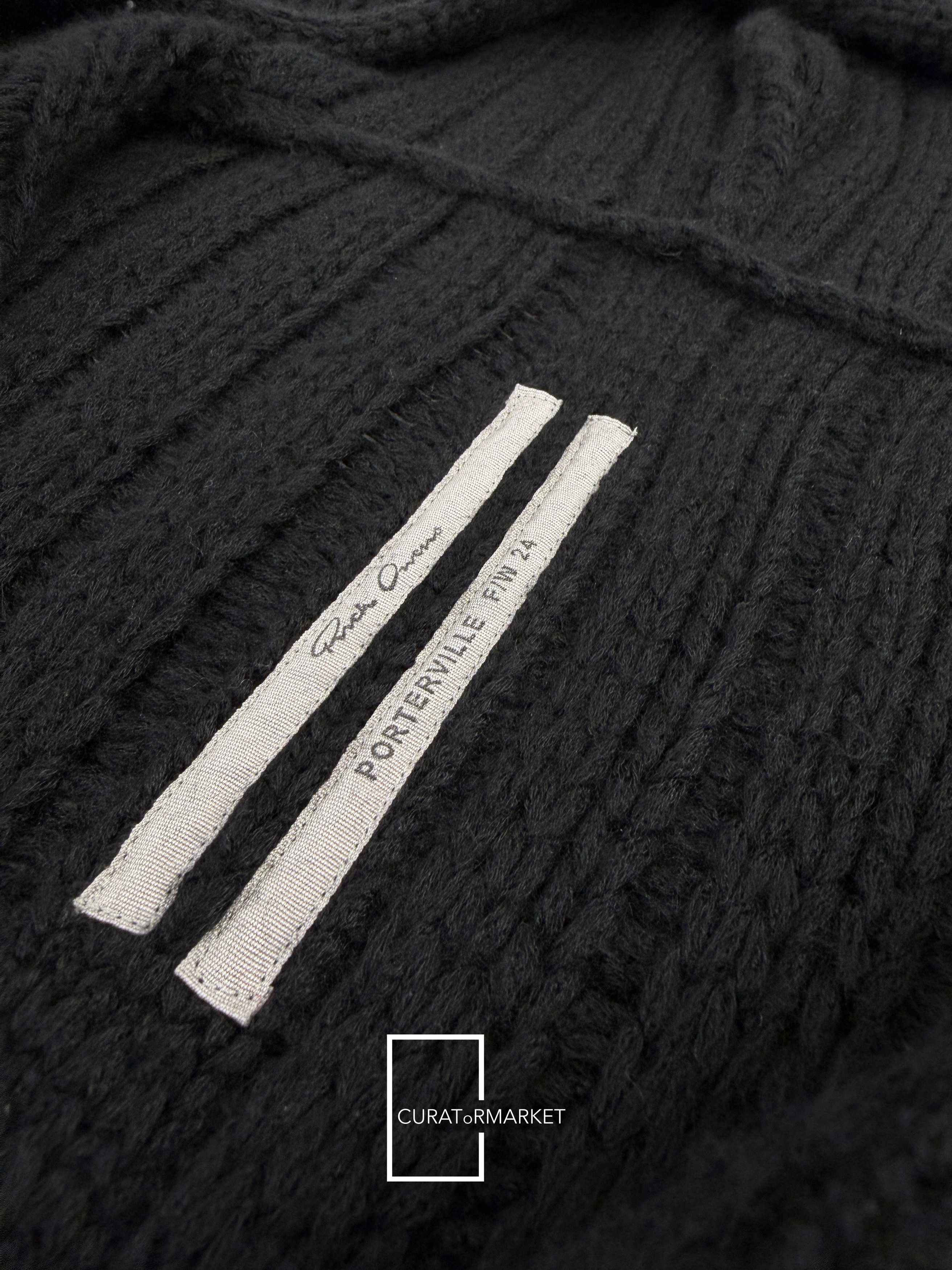 Rick Owens RARE GRAIL Cashmere Silk Zipped Hoodie Knit FW24 Porterville Size US M / EU 48-50 / 2 - 8 Thumbnail