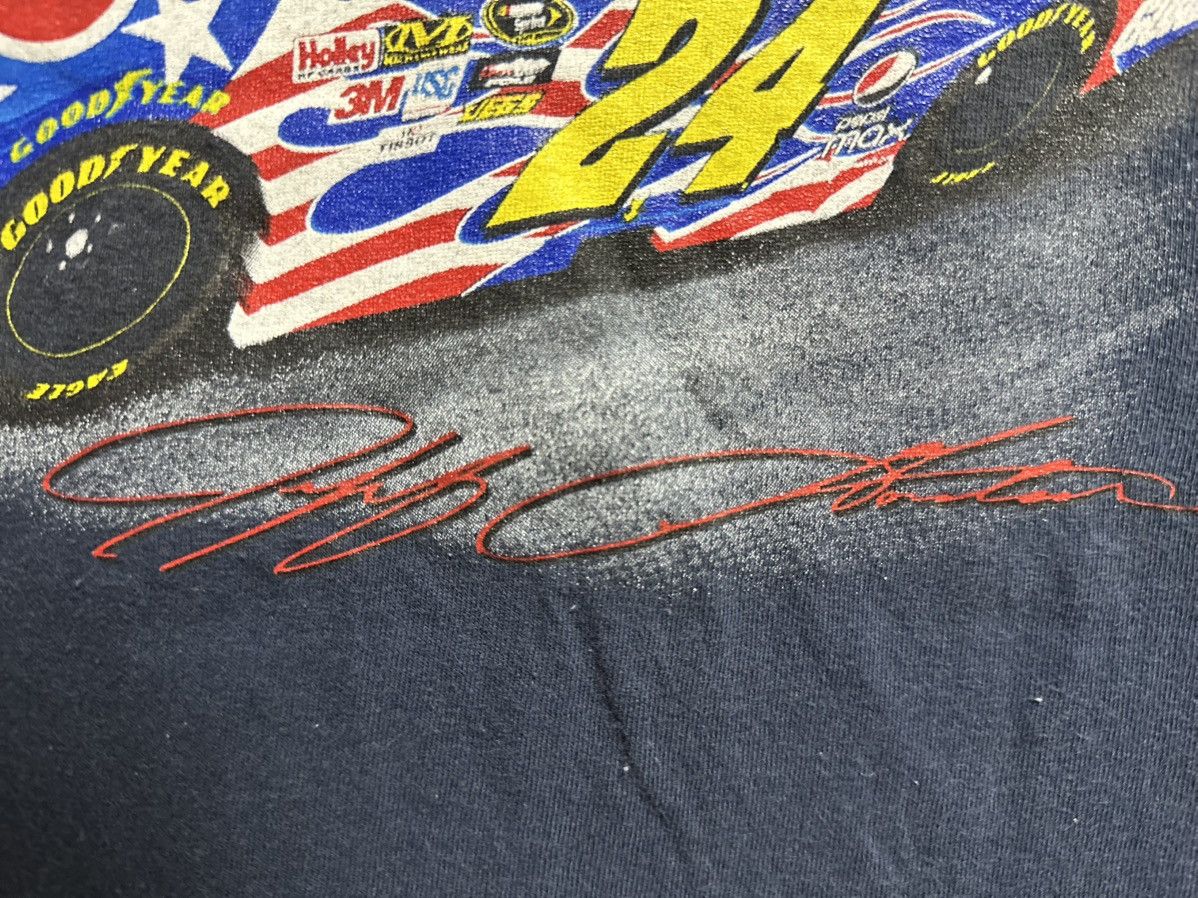NASCAR × Vintage Nascar Jeff Gordon Honoring Our Soldiers Shirt Size US XL / EU 56 / 4 - 6 Thumbnail