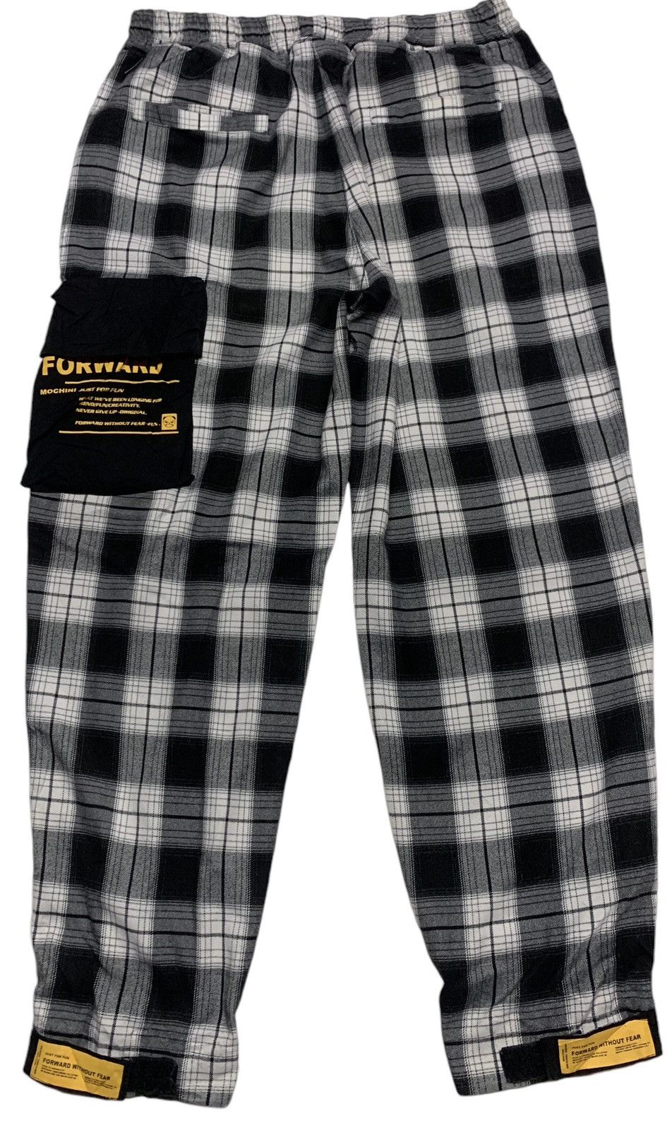 Designer LAMLICHA Korean plaid pants men Size US 34 / EU 50 - 5 Thumbnail