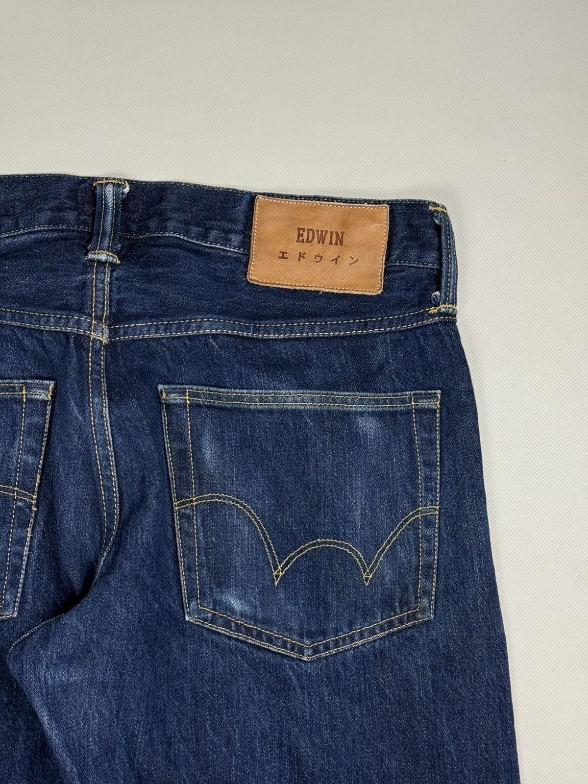 Edwin Edwin ED-55 Regular Tapered Rainbow Selvedge Denim Jeans Size US 31 - 24 Thumbnail