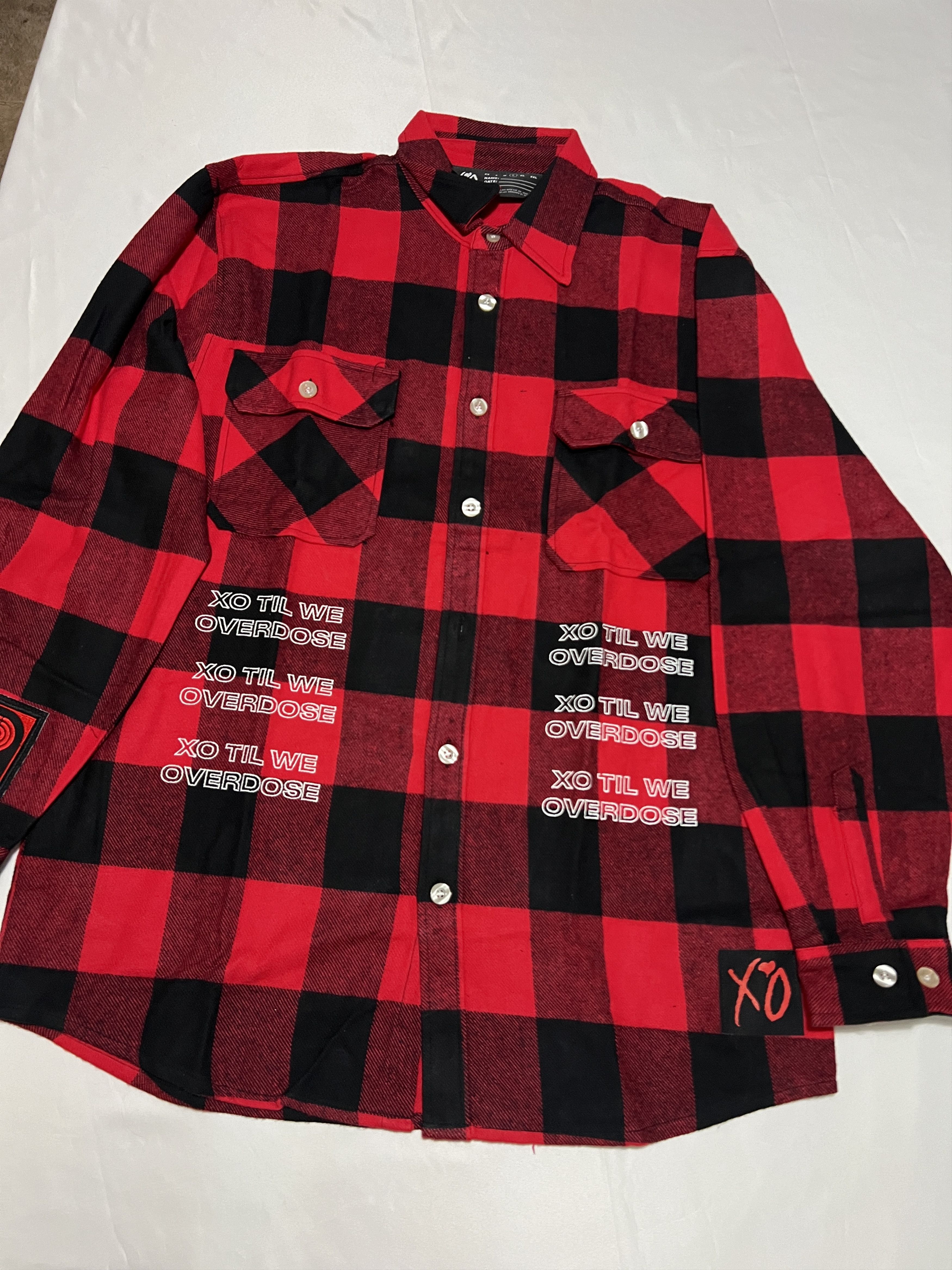 The Weeknd THE WEEKND XO XOTWOD CHAPTER V FLANNEL My Dear Melancholy Size US L / EU 52-54 / 3 - 7 Thumbnail