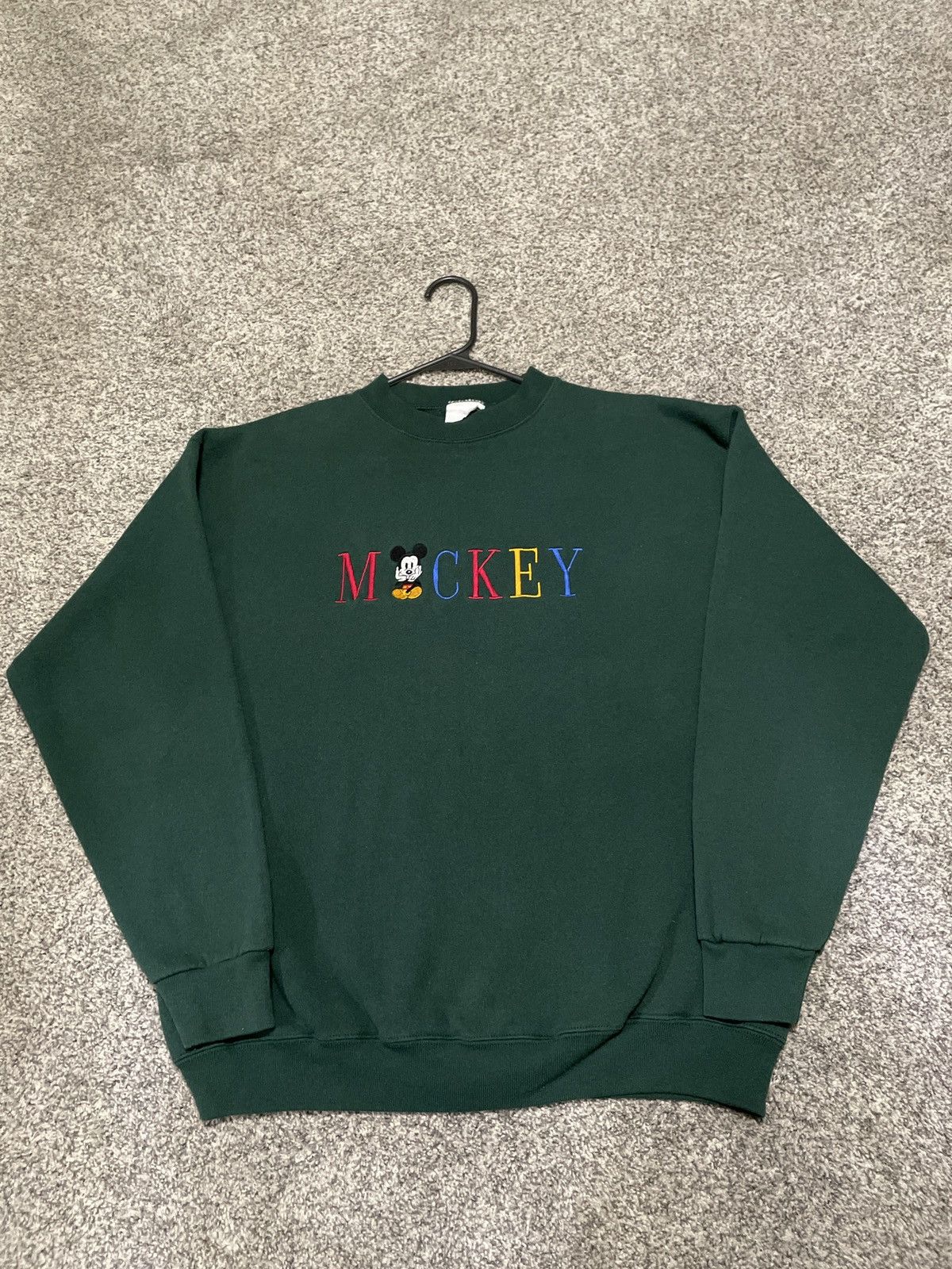 Mickey & Co. Mickey and Co. embroidered MICKEY sweatshirt Size M / US 6-8 / IT 42-44 - 1 Thumbnail