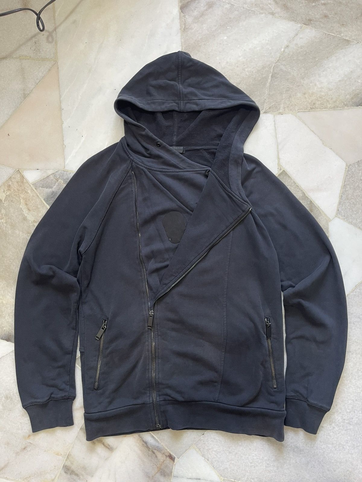 Alexander McQueen Alexander Mcqueen Asymetrical Zip Hoodie #99 Size US M / EU 48-50 / 2 - 5 Thumbnail